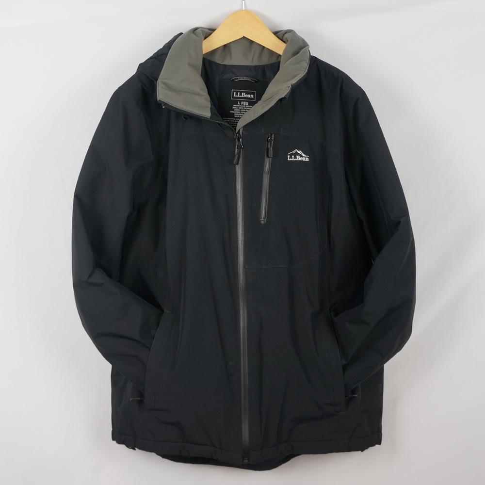 L.L. Bean Wildcat Jacket, TEK Thermore Insulated, Waterproof with Hood, Large